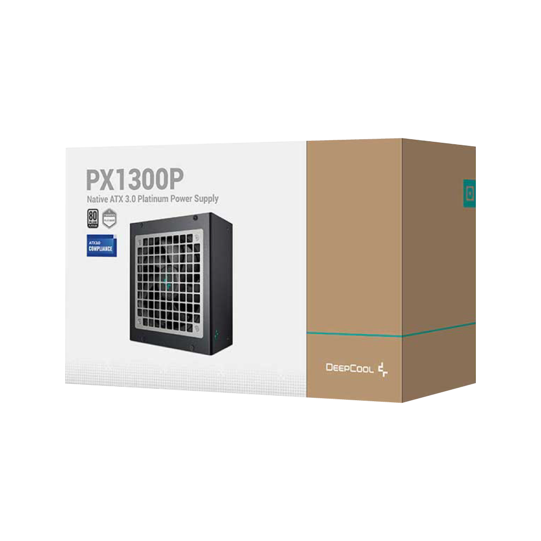 DeepCool PX1300P 1300W ATX 3.0 PCI-E 5.0 80 PLUS Platinum Fully Modular Power Supply