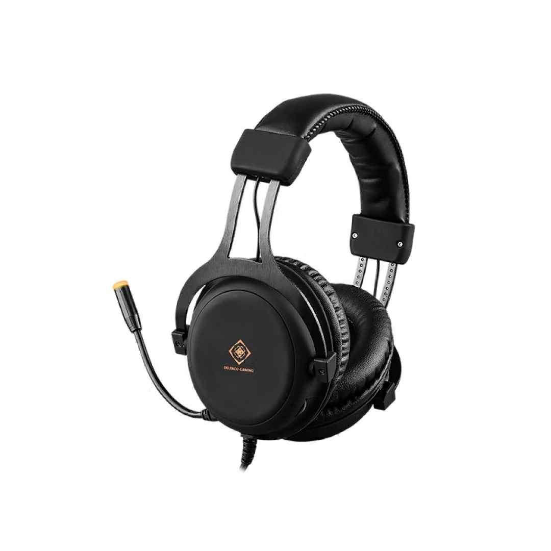 Deltaco GAM-030 DH310 Stereo Gaming Headset with LED (57mm Drivers) 4