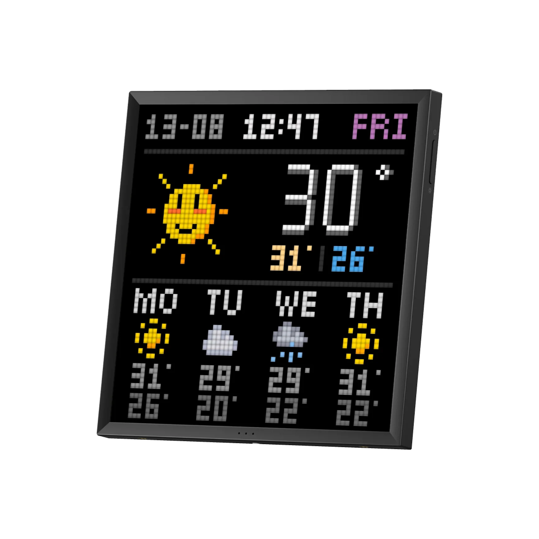 Divoom Pixoo 64 Black (90100058194) WiFi Pixel Art Display 3