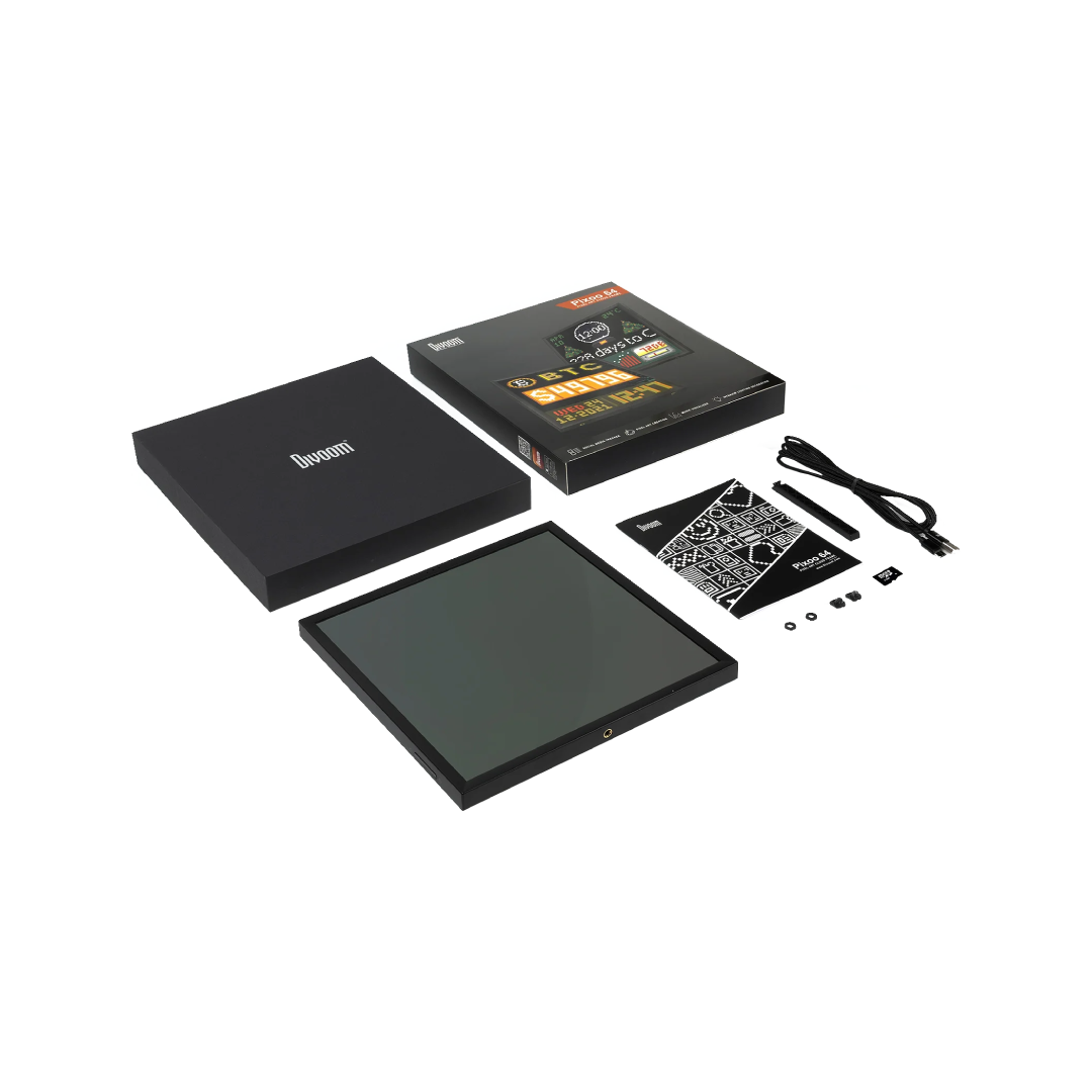 Divoom Pixoo 64 Black (90100058194) WiFi Pixel Art Display 6