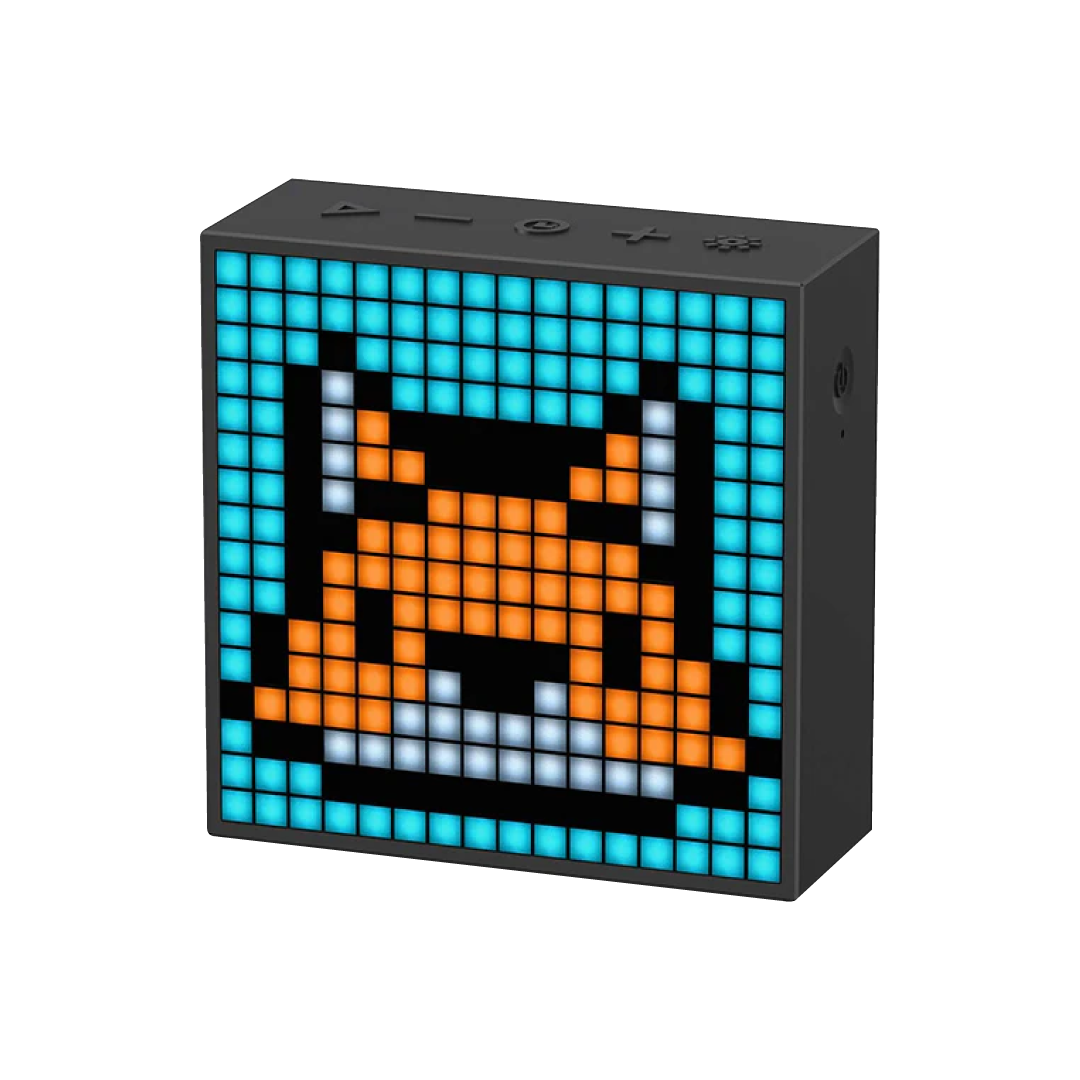 Divoom Timebox-Evo Black (90100058194) Pixel Art Bluetooth Speaker & Smart Clock