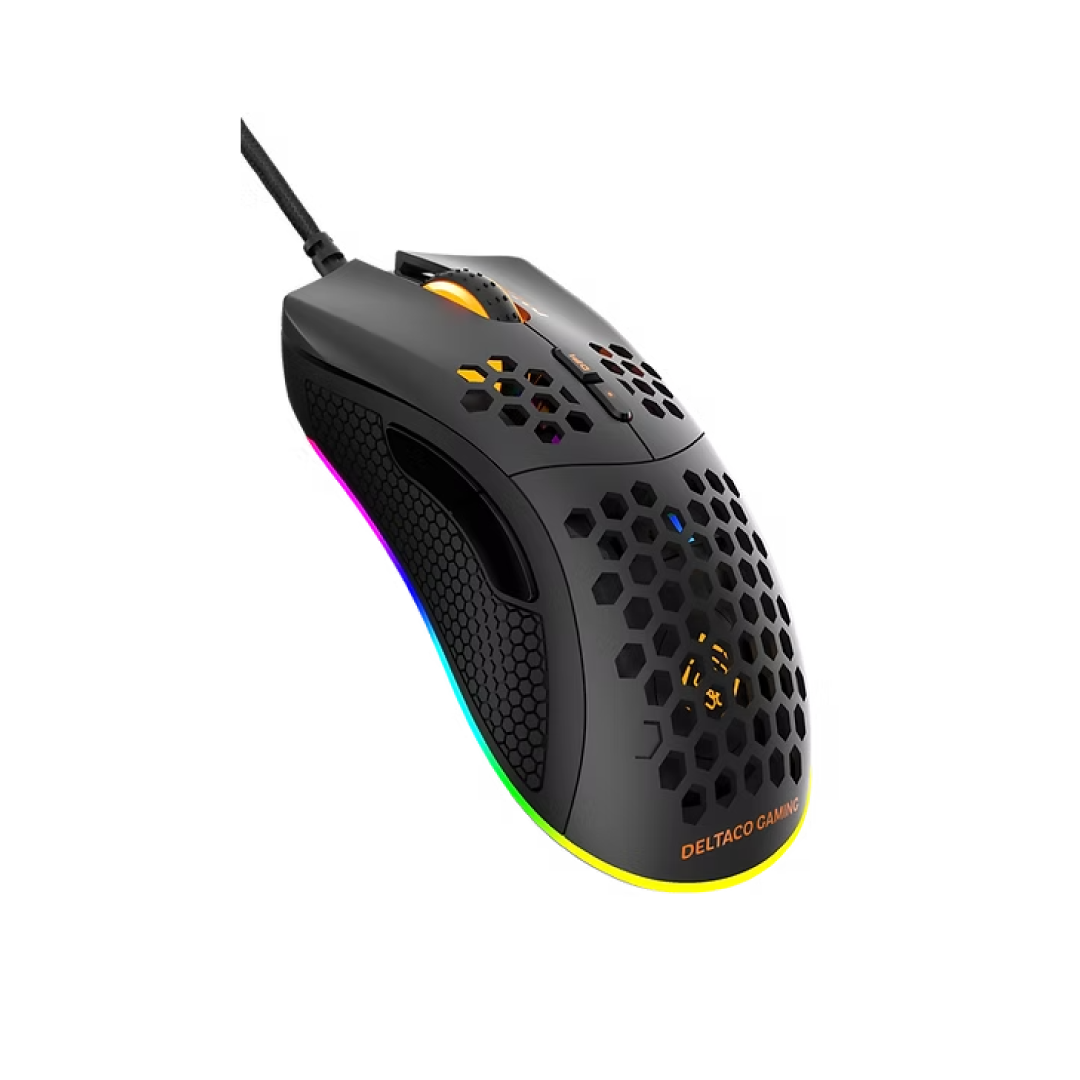 Deltaco DM210 GAM-108 Lightweight RGB Gaming Mouse 2