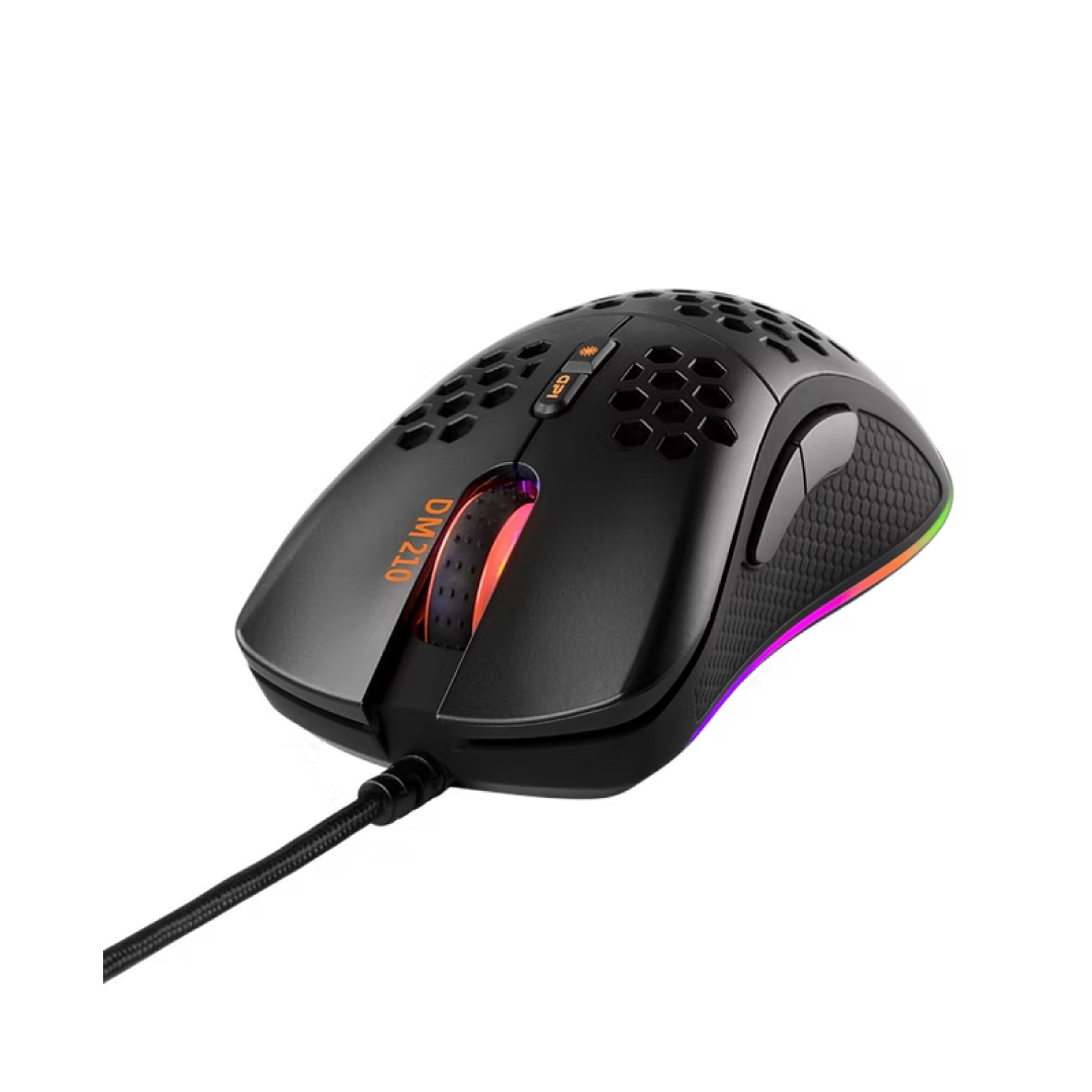 Deltaco DM210 GAM-108 Lightweight RGB Gaming Mouse 3