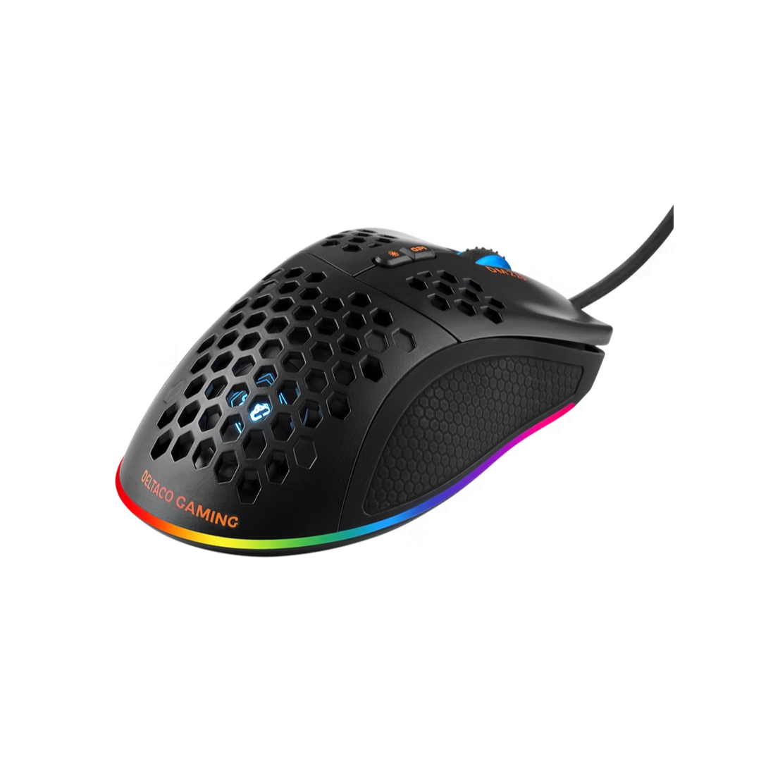 Deltaco DM210 GAM-108 Lightweight RGB Gaming Mouse 6