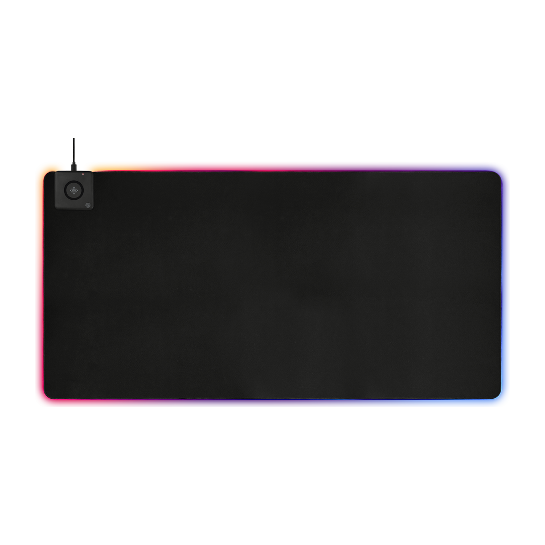 Deltaco DMP330 GAM-124 XXL RGB Mouse Pad with Wireless Charging