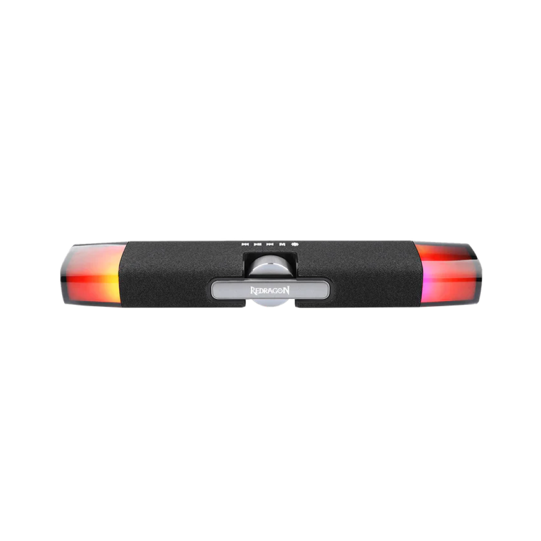 Redragon Dora GS512 Wireless RGB 2.0 Stereo Desktop Soundbar Speakers – Black 1