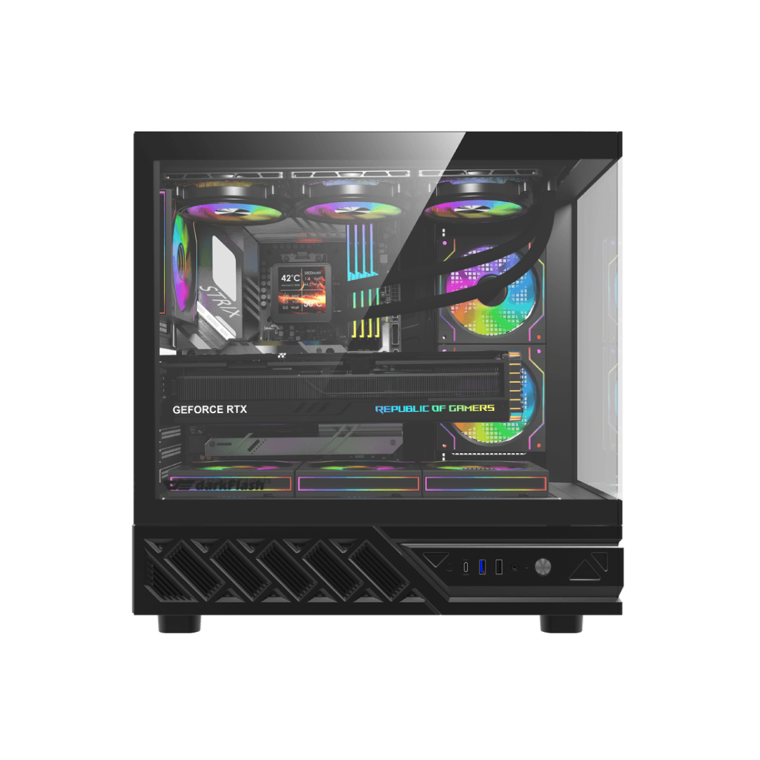 DarkFlash DS950V Black Gaming Case 1