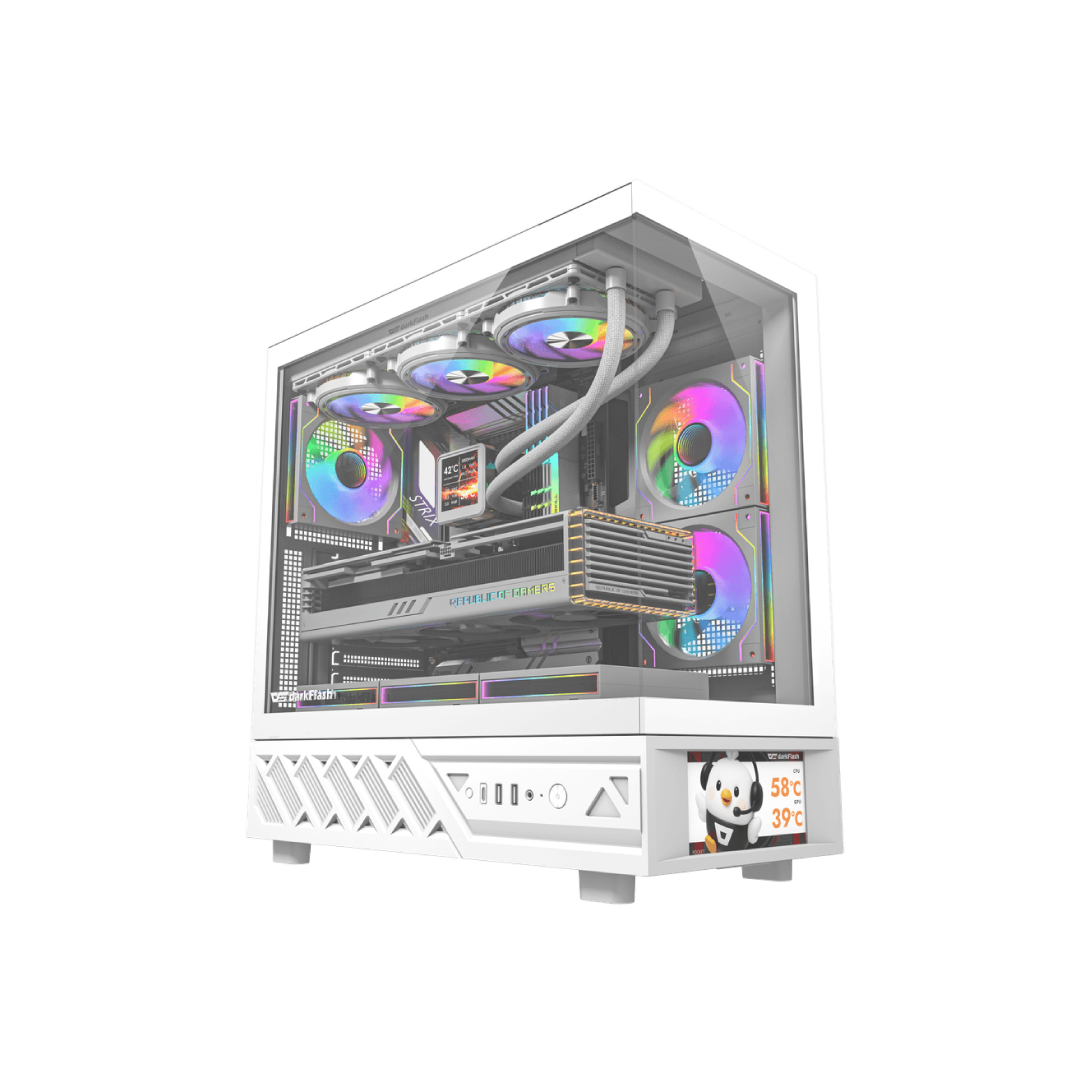 DarkFlash DS950V White Gaming Case