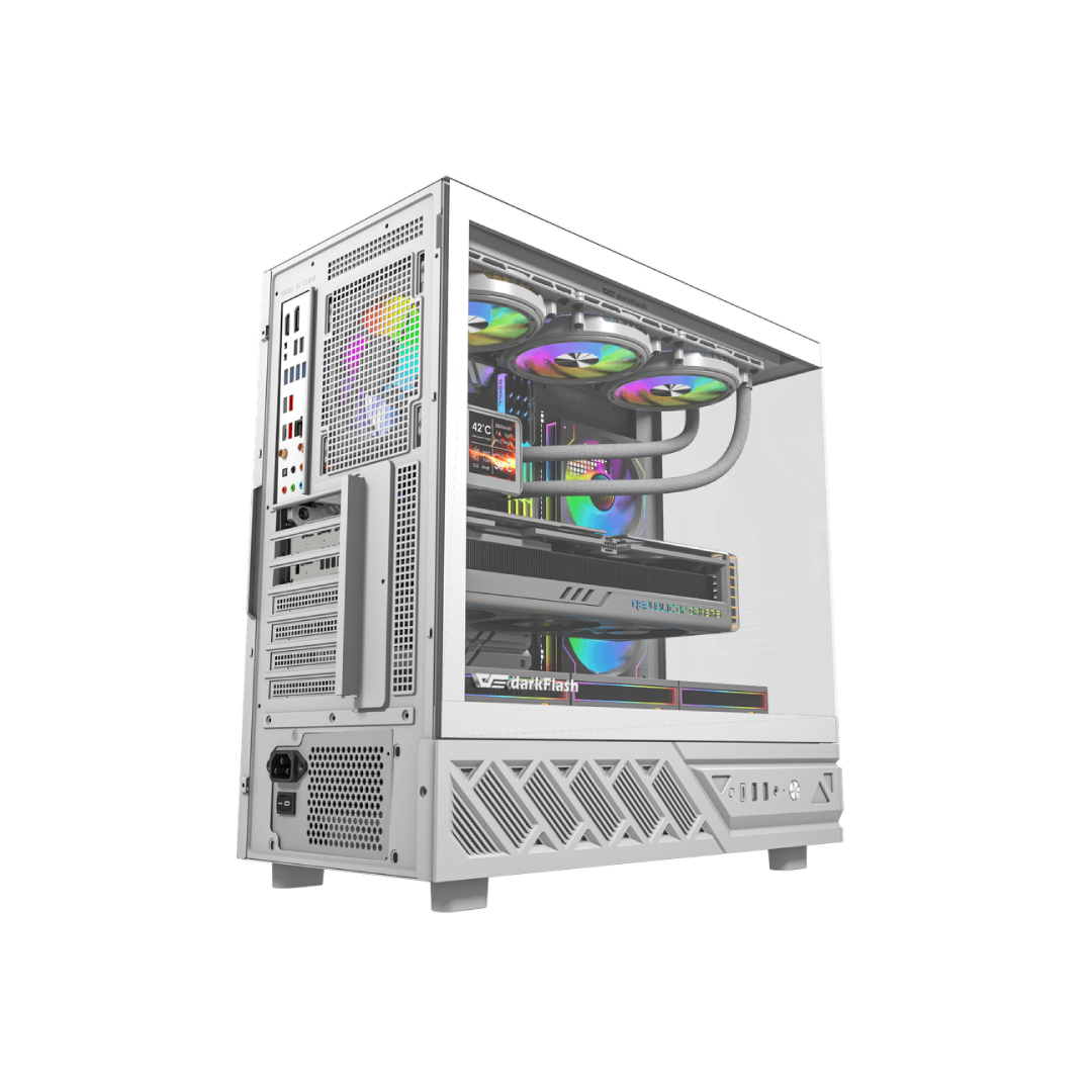 DarkFlash DS950V White Gaming Case 1