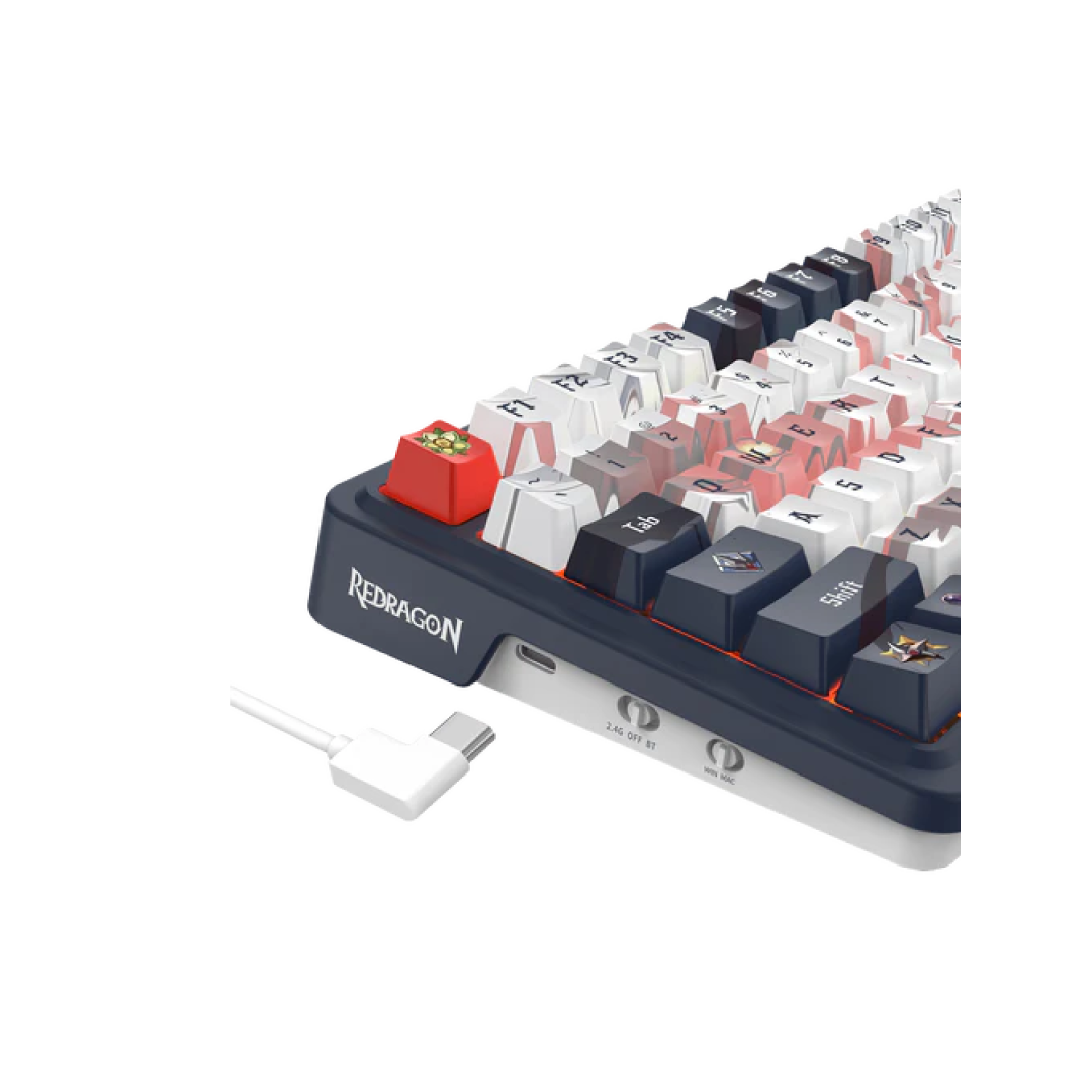 Redragon Eisa K686AK-RGB-PRO 98-Key Wireless Mechanical Gaming Keyboard – Lion Switch / RGB / Gasket Mount 6