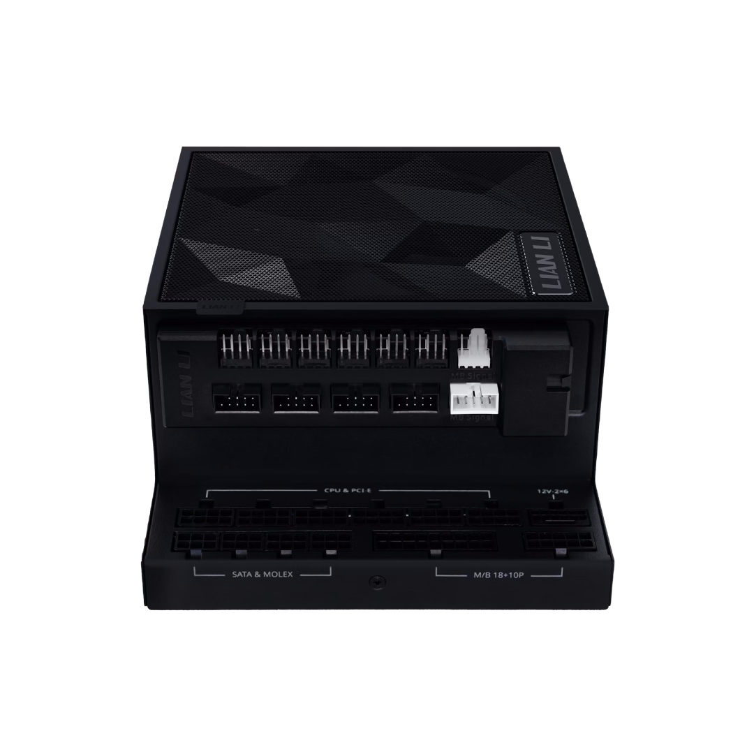 Lian Li EDGE GOLD 1000W Black (مع محور USB) 4