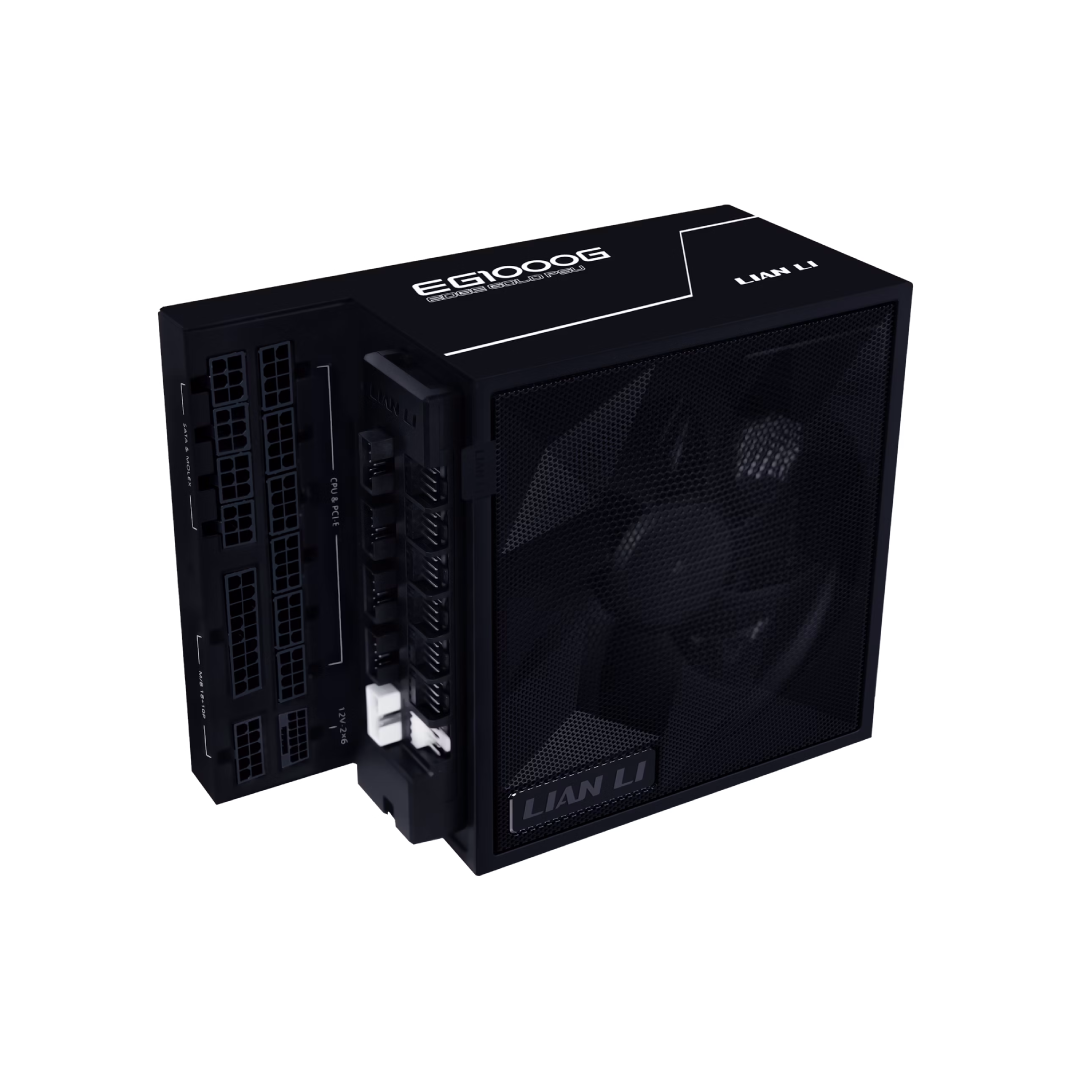 Lian Li EDGE GOLD 1000W Black (مع محور USB) 6