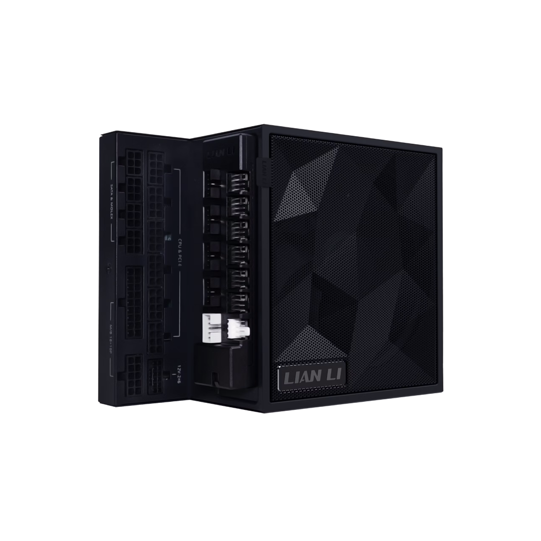Lian Li EDGE GOLD 1000W Black (مع محور USB)