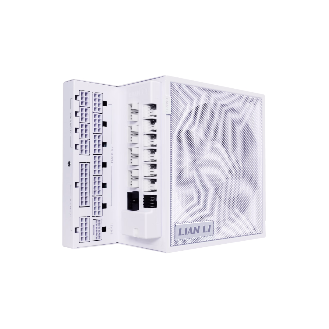 Lian Li EDGE GOLD 1000W White (مع محور USB)