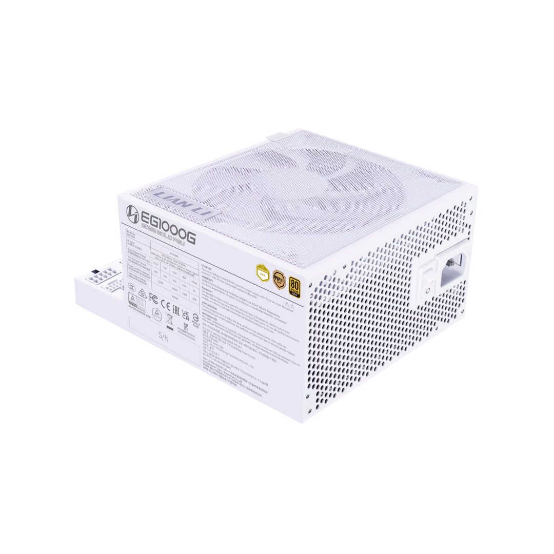Lian Li EDGE GOLD 1000W White (مع محور USB) 6