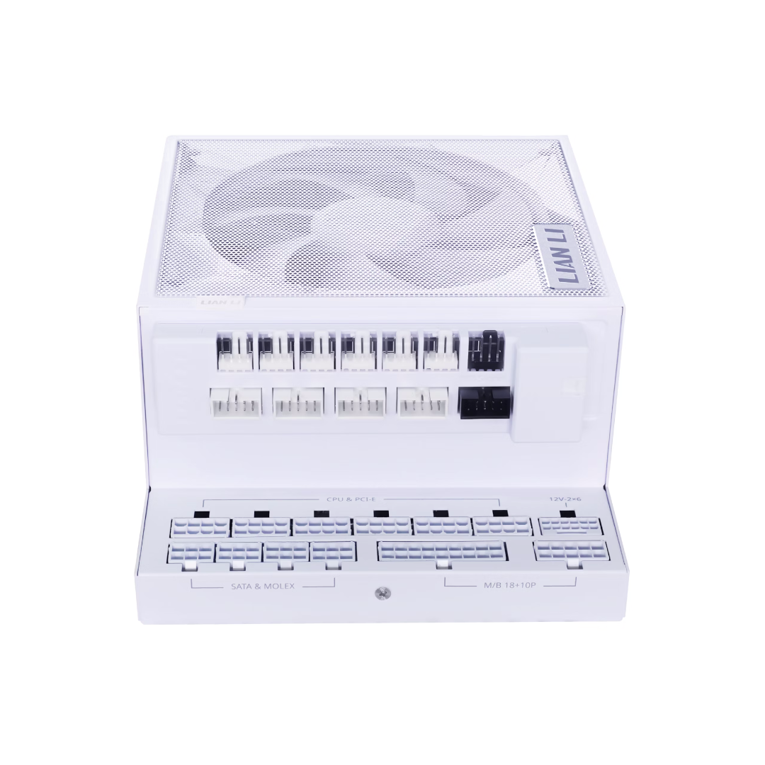 Lian Li EDGE GOLD 1000W White (مع محور USB) 8