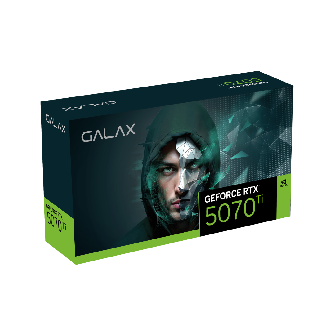 GALAX GeForce RTX 5070 Ti 16GB Black Edition Graphics Card 7