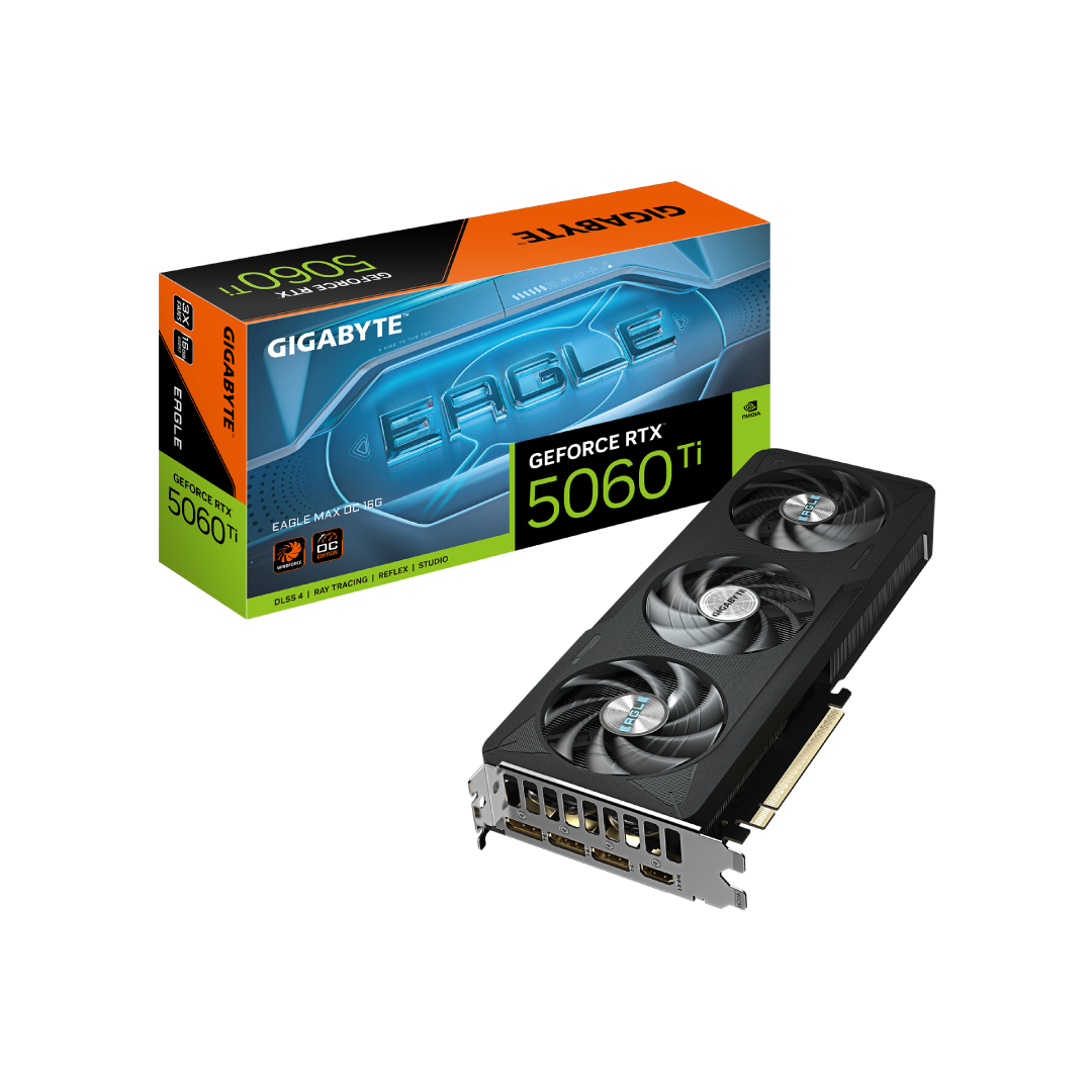 Gigabyte GeForce RTX 5060 )Ti EAGLE MAX OC 16GB Graphics Card (GV-N506TEAGLEMAX OC-16GD