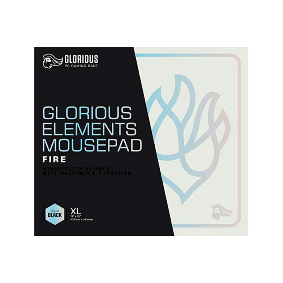 Glorious Elements Fire Mousepad Black GLO-MP-ELEM-FIRE 3