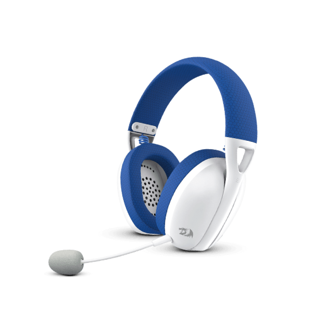 Redragon IRE Pro H848B Blue Wireless Gaming Headset (SKU: H848B-BLUE) 2