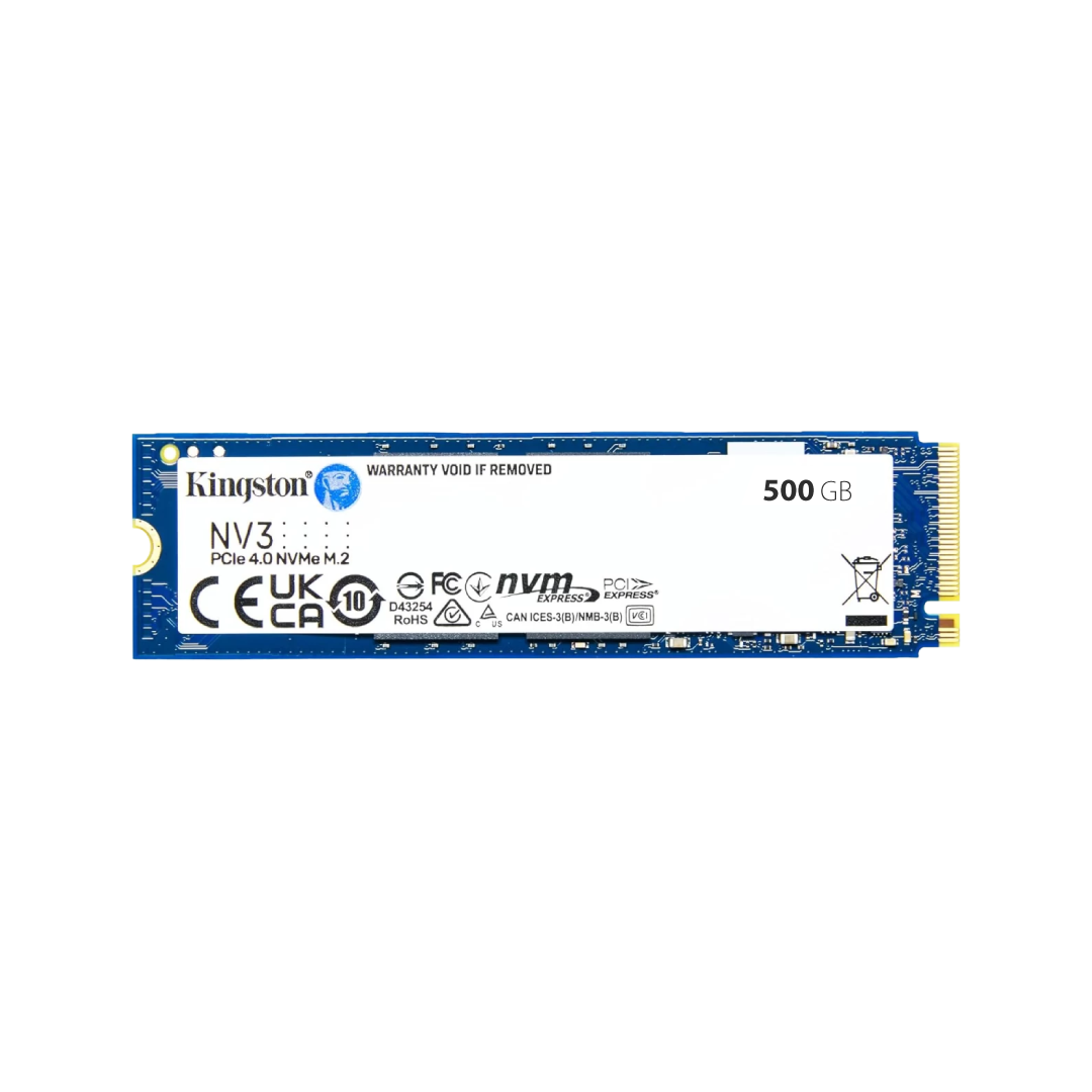 Kingston NV3 500GB M.2 NVMe PCIe 4.0 SSD 1
