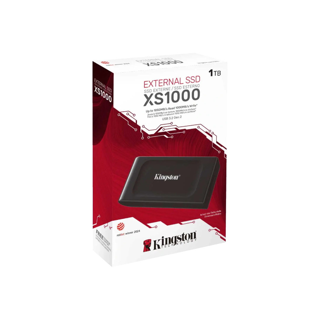 Kingston XS1000 1TB External Pocket SSD