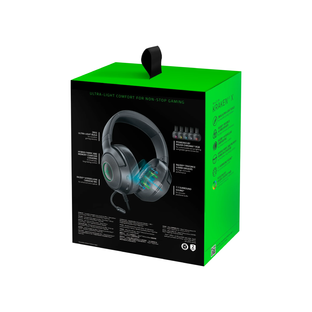 Razer Kraken V3 X USB Gaming Headset 7