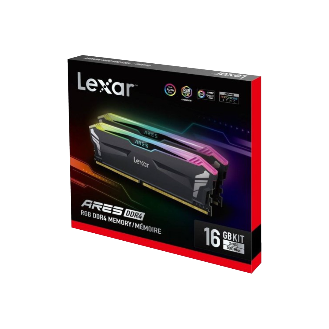 Lexar Ares DDR4 16GB Kit (2×8GB) 3600 MHz 3