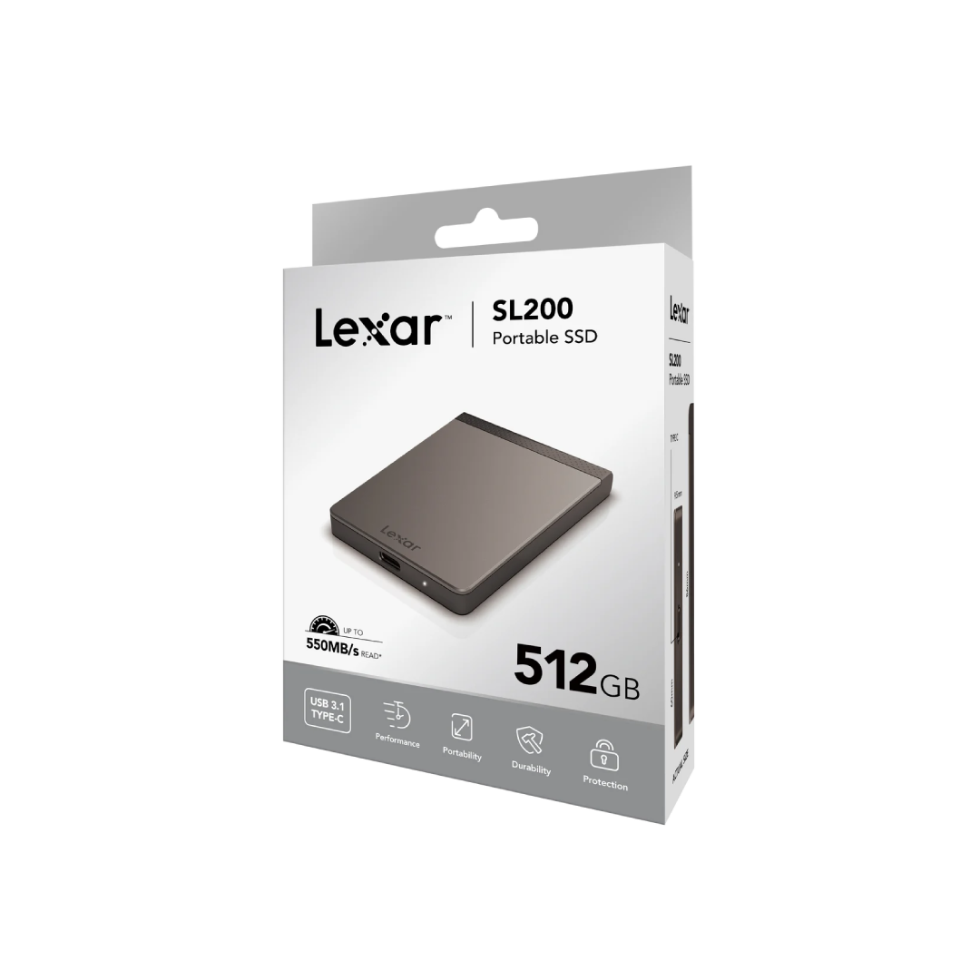 Lexar SL200 512GB Portable SSD