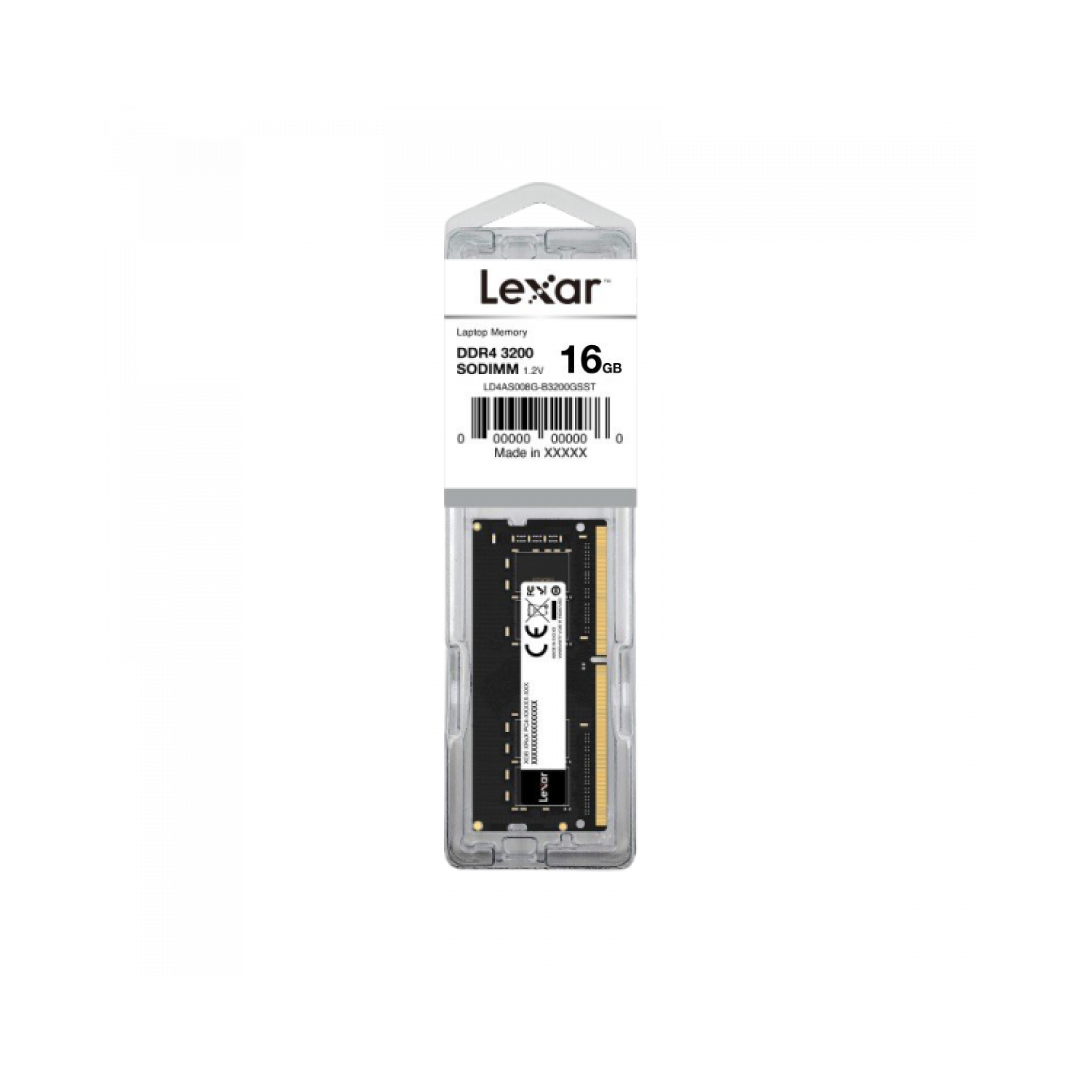 Lexar SODIMM DDR4‑3200 16GB Laptop Memory 3
