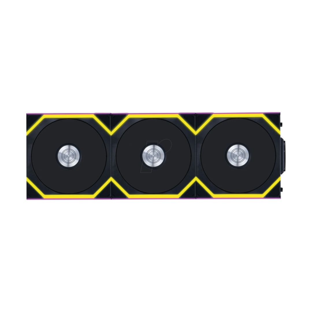 Lian Li UNI FAN TL LCD 120 Wireless Black – 3 Pack Reverse Blade – ARGB PWM – LCD Screen – 120mm / 28mm Thickness / No Controller 3