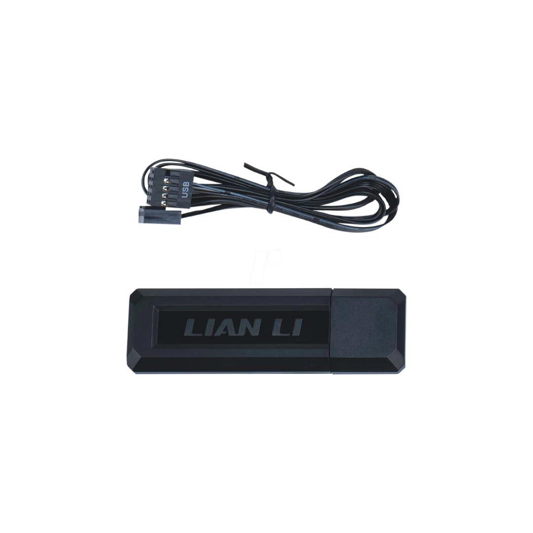 Lian Li UNI FAN TL LCD 120 Wireless Black – 3 Pack Reverse Blade – ARGB PWM – LCD Screen – 120mm / 28mm Thickness / No Controller 8