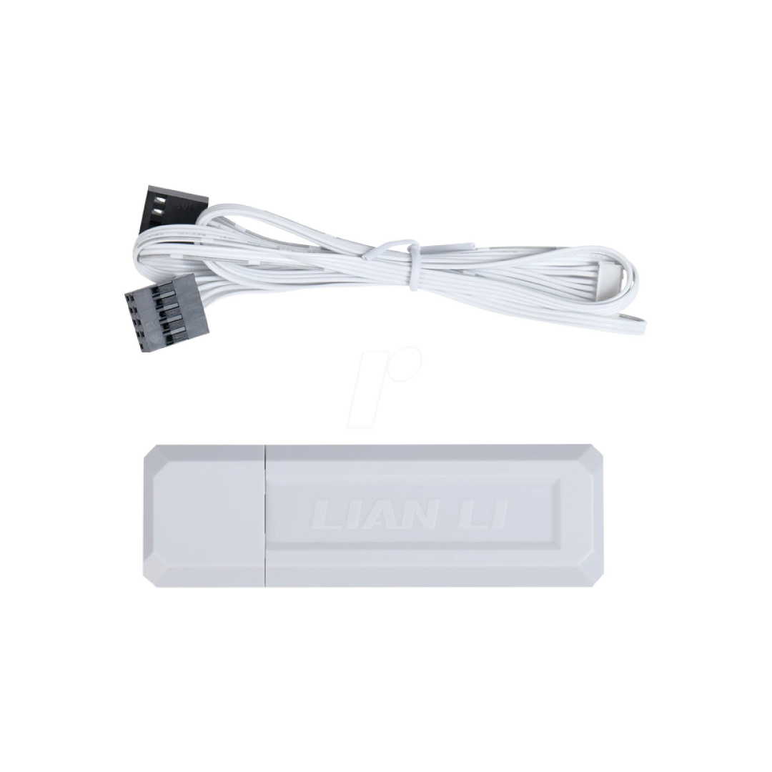 Lian Li UNI FAN TL LCD 120 Wireless White – 3 Pack Reverse Blade – ARGB PWM – LCD Screen – 120mm / 28mm Thickness – No Controller 7