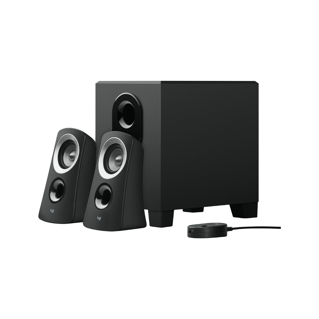 Logitech Z313 2.1 Stereo Speaker System with Subwoofer – 980‑000447 2
