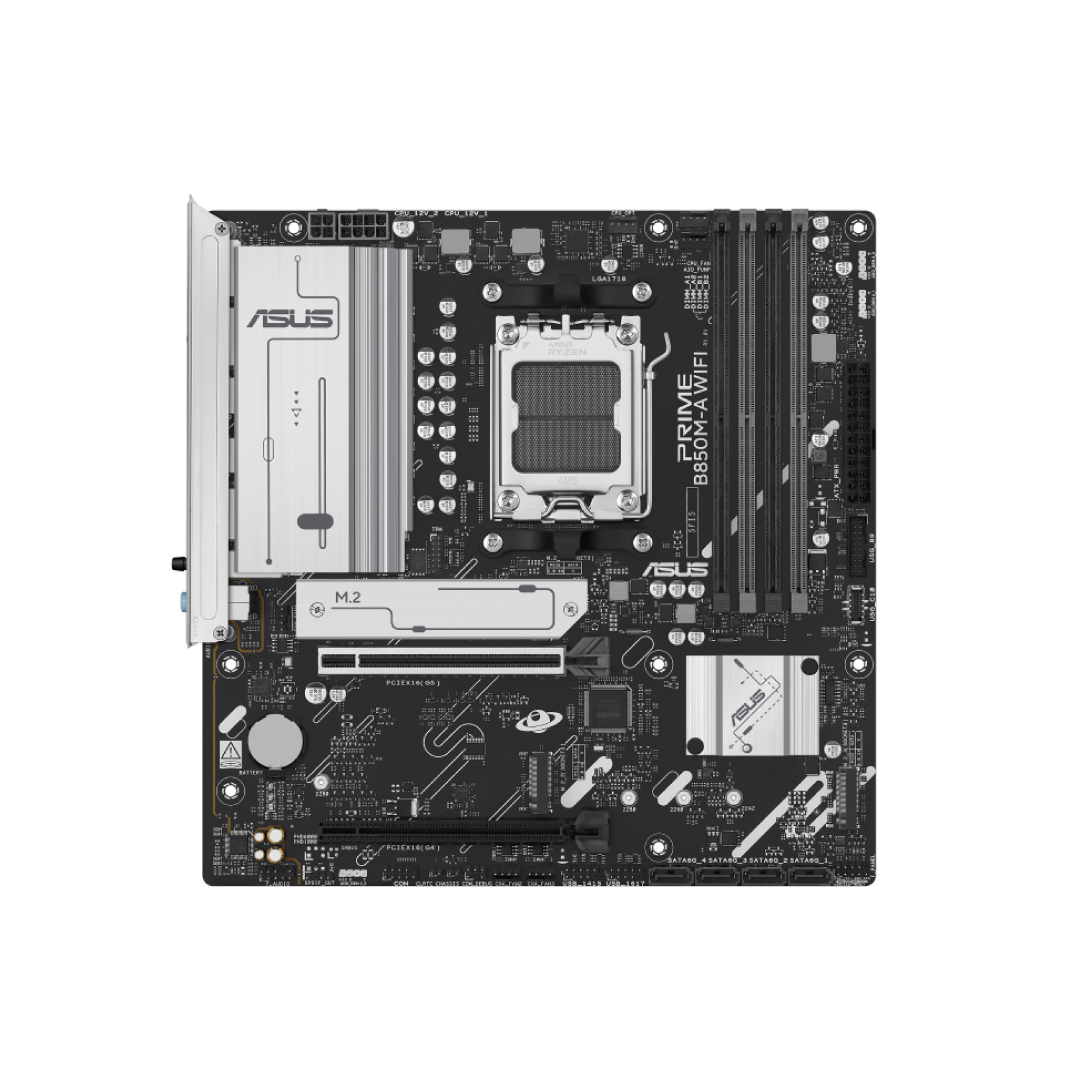 ASUS PRIME B850M-A WIFI DDR5 Micro-ATX Motherboard 1