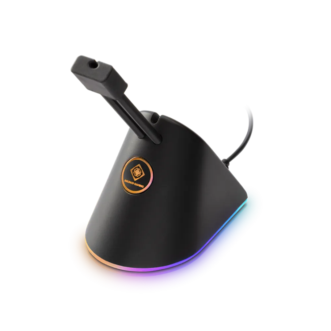 Deltaco GAM-044-RGB Gaming Mouse Bungee with RGB Lighting
