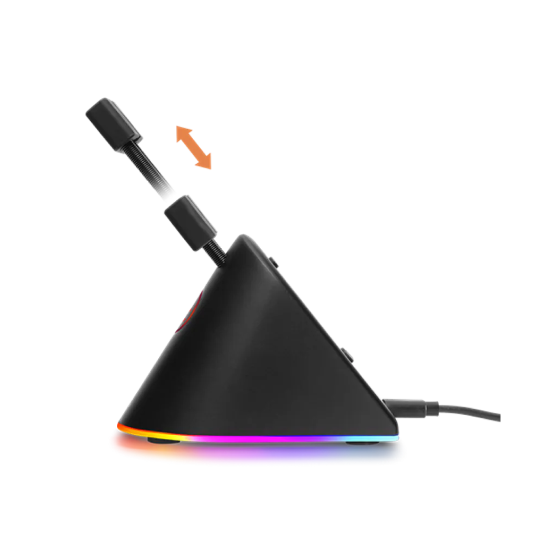 Deltaco GAM-044-RGB Gaming Mouse Bungee with RGB Lighting 3