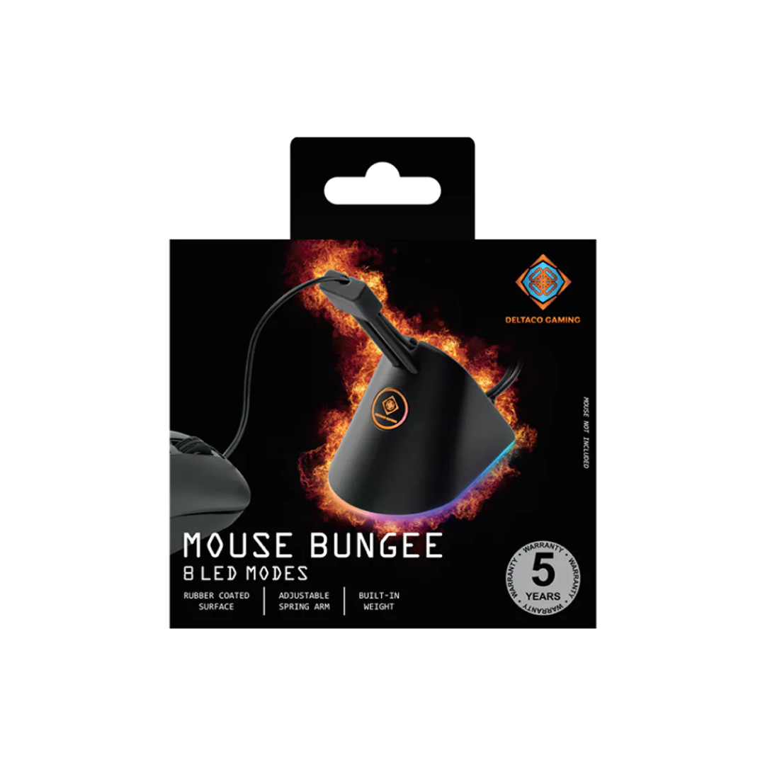 Deltaco GAM-044-RGB Gaming Mouse Bungee with RGB Lighting 6