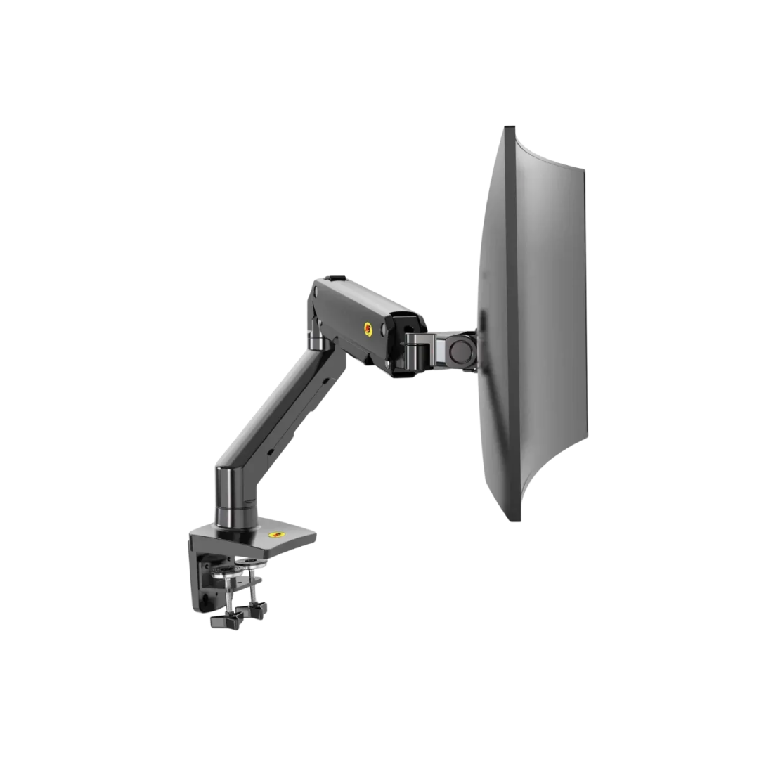 NB North Bayou Monitor Arm (Single / Gas Spring) – Full Motion Adjustable Desk Monitor Mount