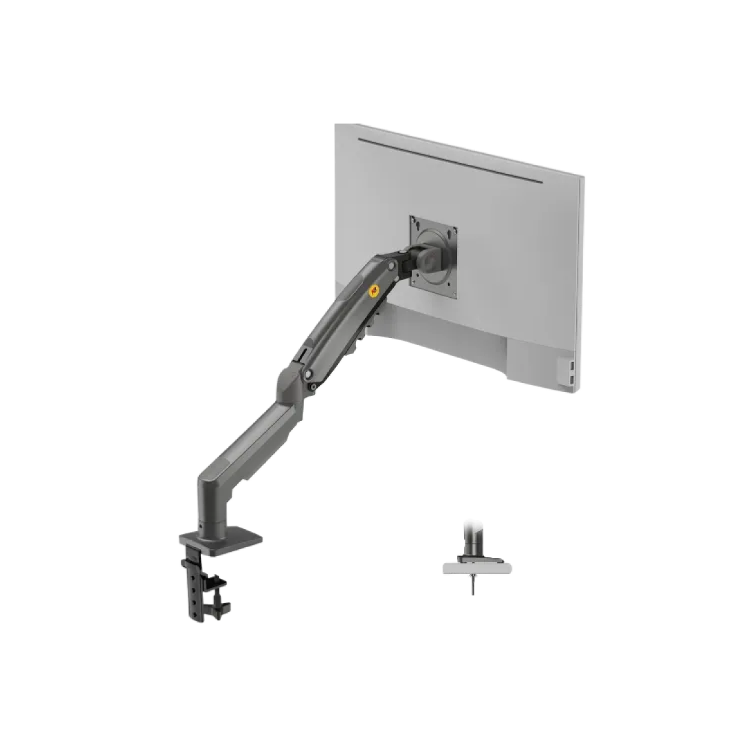 NB North Bayou Monitor Arm (Single / Gas Spring) – Full Motion Adjustable Desk Monitor Mount 3