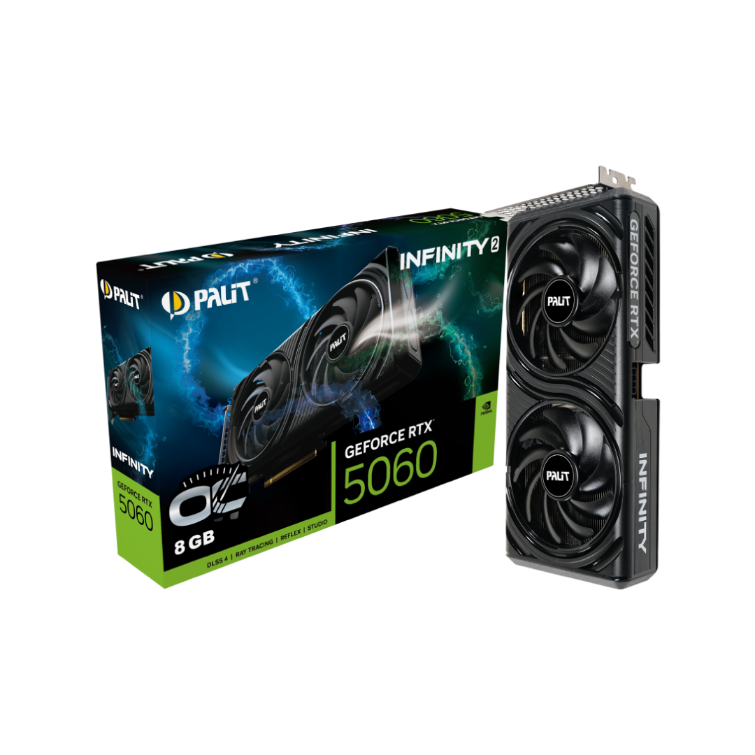 Palit GeForce RTX 5060 8GB GDDR7 – Dual / Infinity Gaming Graphics Card