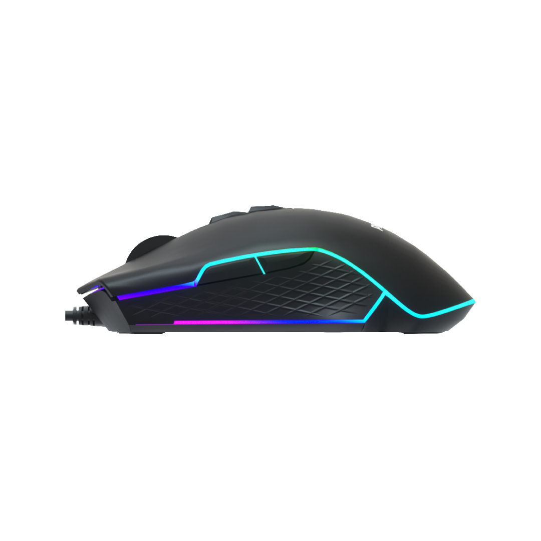 Philips G201 Wired RGB Gaming Mouse – 6400 DPI / 8 Buttons / Optical Sensor / Ergonomic Design 4
