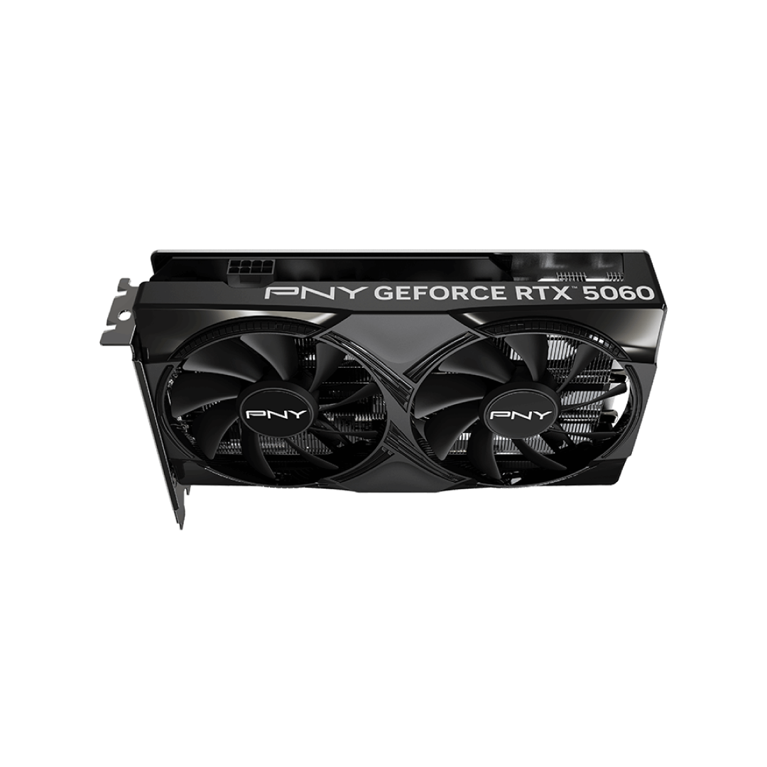 PNY GeForce RTX 5060 OC 8GB GDDR7 – Dual Fan / PCIe 5.0 / DLSS / Ray Tracing / Gaming Graphics Card 5