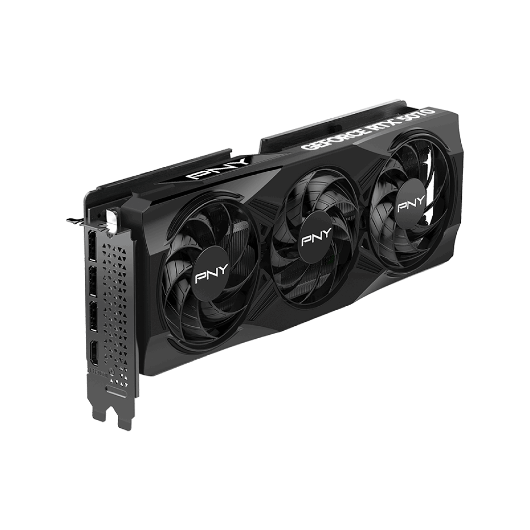 PNY GeForce RTX 5070 OC 12GB GDDR7 – Triple Fan / PCIe 5.0 / DLSS 4 / Ray Tracing / Gaming GPU 3