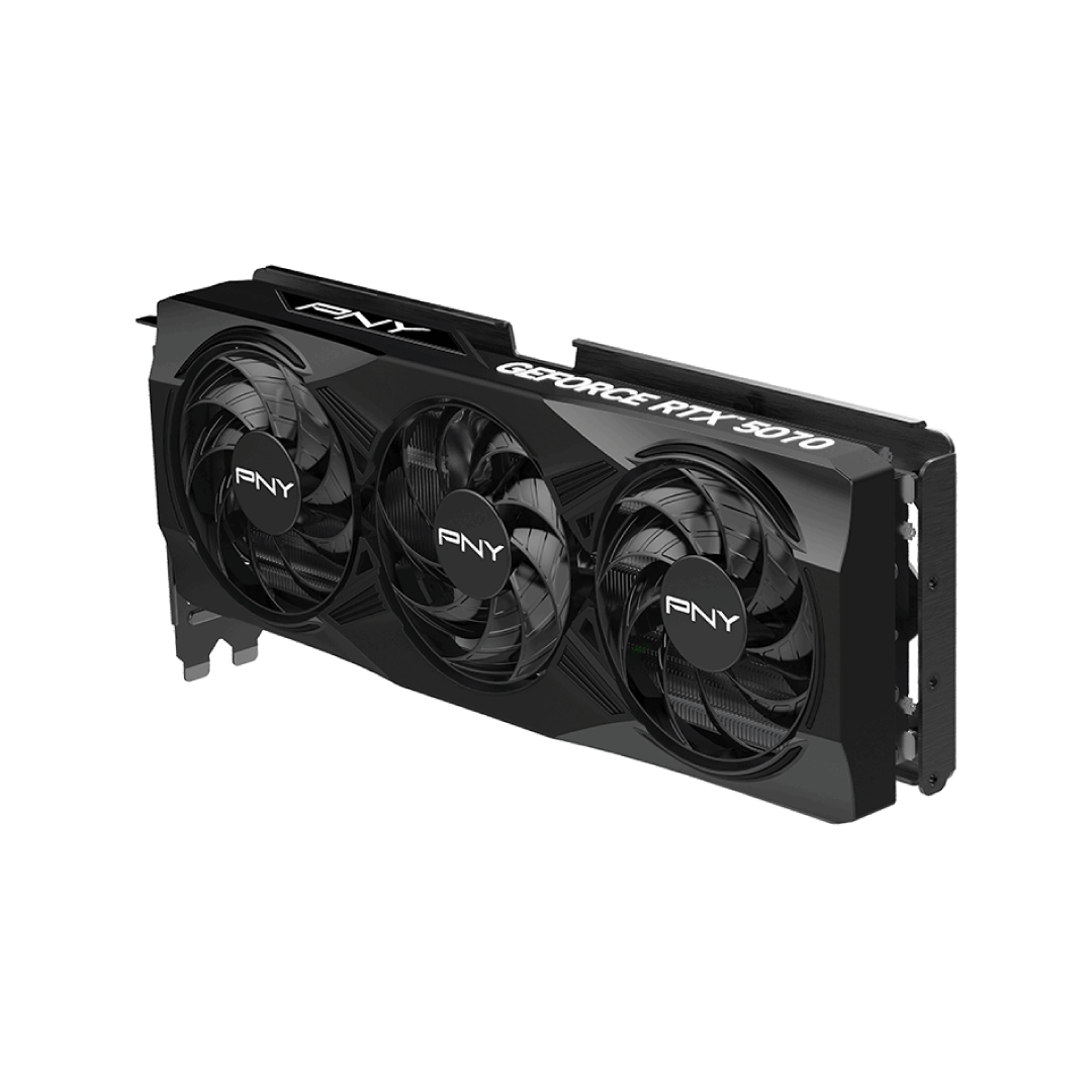 PNY GeForce RTX 5070 OC 12GB GDDR7 – Triple Fan / PCIe 5.0 / DLSS 4 / Ray Tracing / Gaming GPU 4