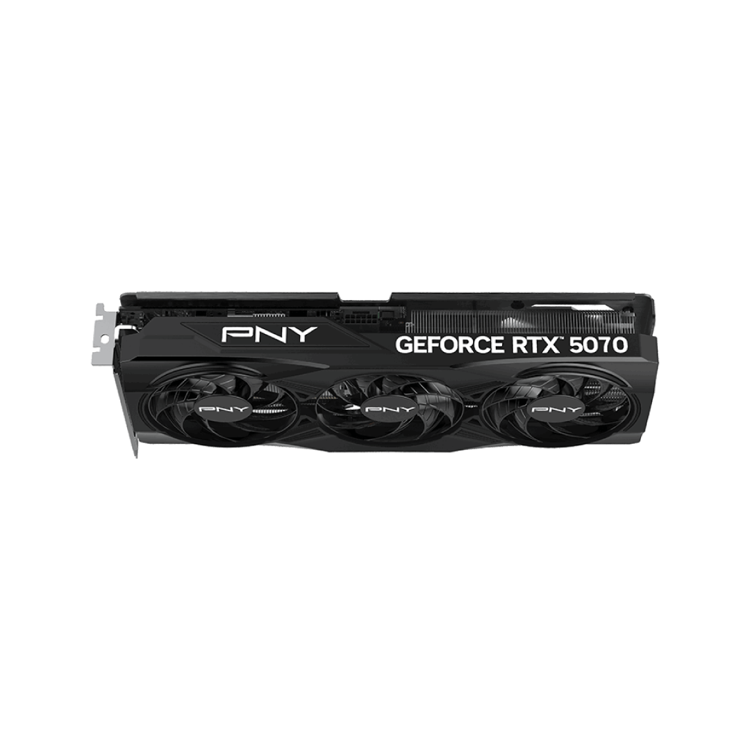 PNY GeForce RTX 5070 OC 12GB GDDR7 – Triple Fan / PCIe 5.0 / DLSS 4 / Ray Tracing / Gaming GPU 5