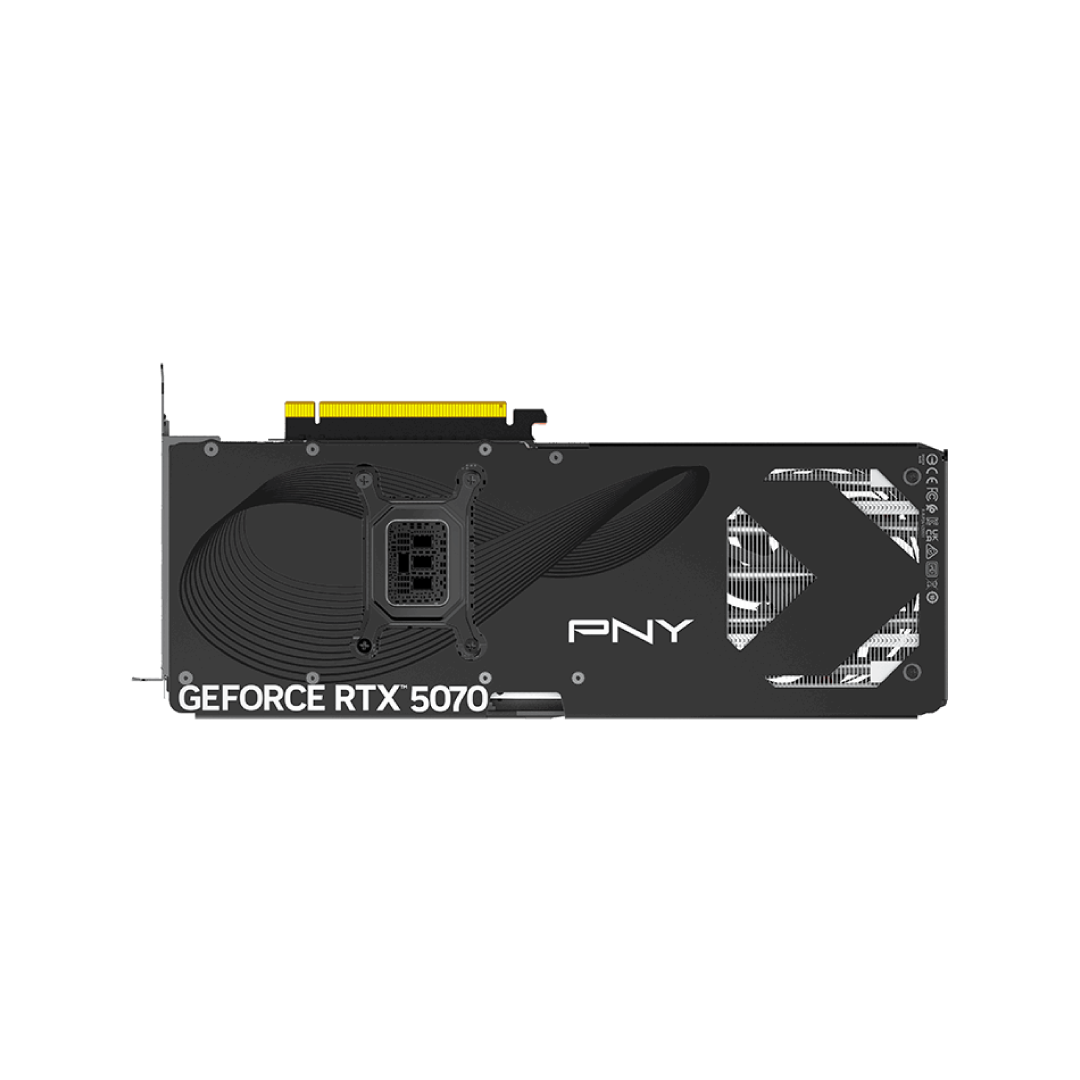 PNY GeForce RTX 5070 OC 12GB GDDR7 – Triple Fan / PCIe 5.0 / DLSS 4 / Ray Tracing / Gaming GPU 7