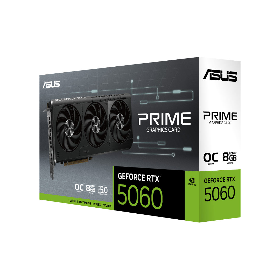 ASUS PRIME GeForce RTX 5060 O8G 9