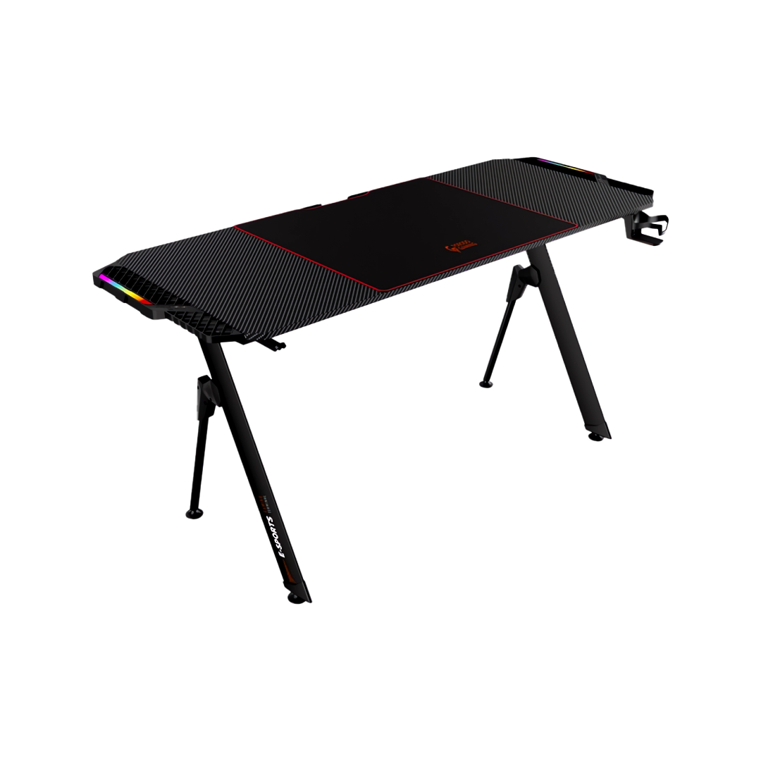 Porodo Gaming E‑Sports Gaming Desk – PDX513‑BK