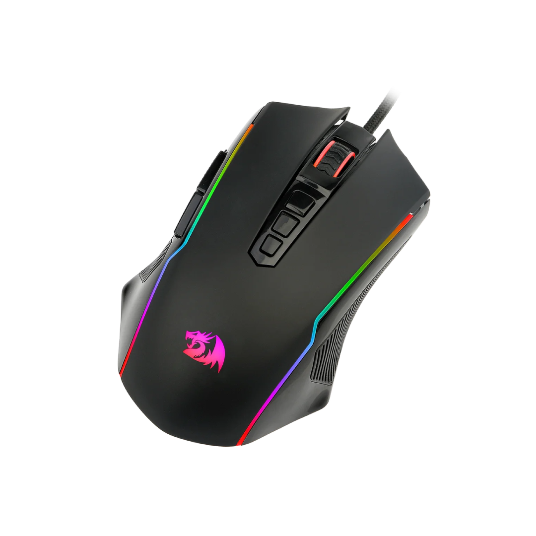 Redragon Ranger Basic M910-K Gaming Mouse – 8000 DPI RGB 9 Programmable Buttons (SKU: M910-K) 2